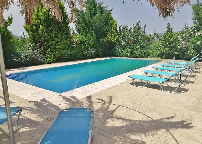 Semesterbostad Villa Georgia With Pool Athíkia